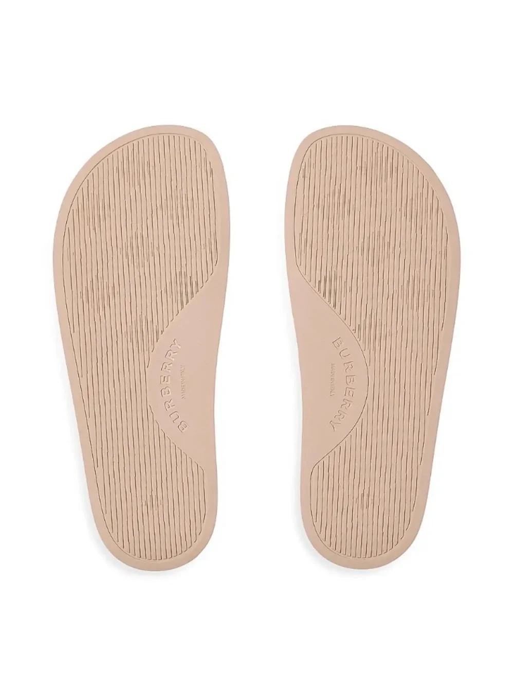 Burberry Furley Check Slide Sandals - Size 8